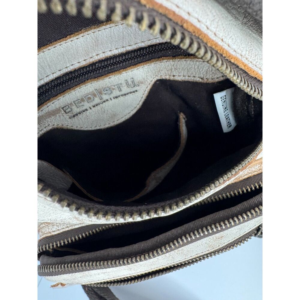 BED STU Andie Sling Leather Crossbody Backpack Nectar Lux - Picture 14 of 16